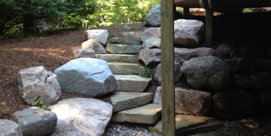 Natural Stone Steps