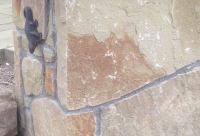 Webwall stone veneer
