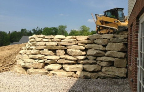 Chunk Boulders and Semi Stackable Wall Stone