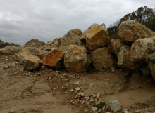 Rough Breakwall stone