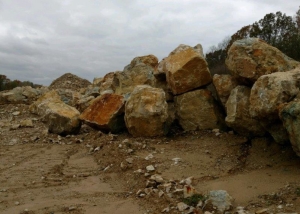 Rough Breakwall stone